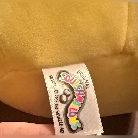 NWT Squishmallow 8" Aimee Chick with Bunny Ears Plush - Picture 5 of 7